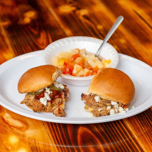 Kid'z BBQ Sliders Meal.