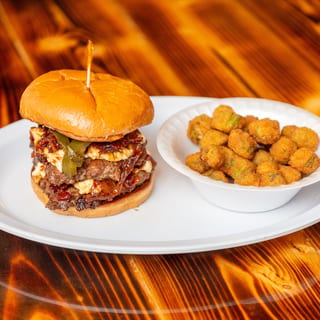 Jalapeño Bacon Jam Burger